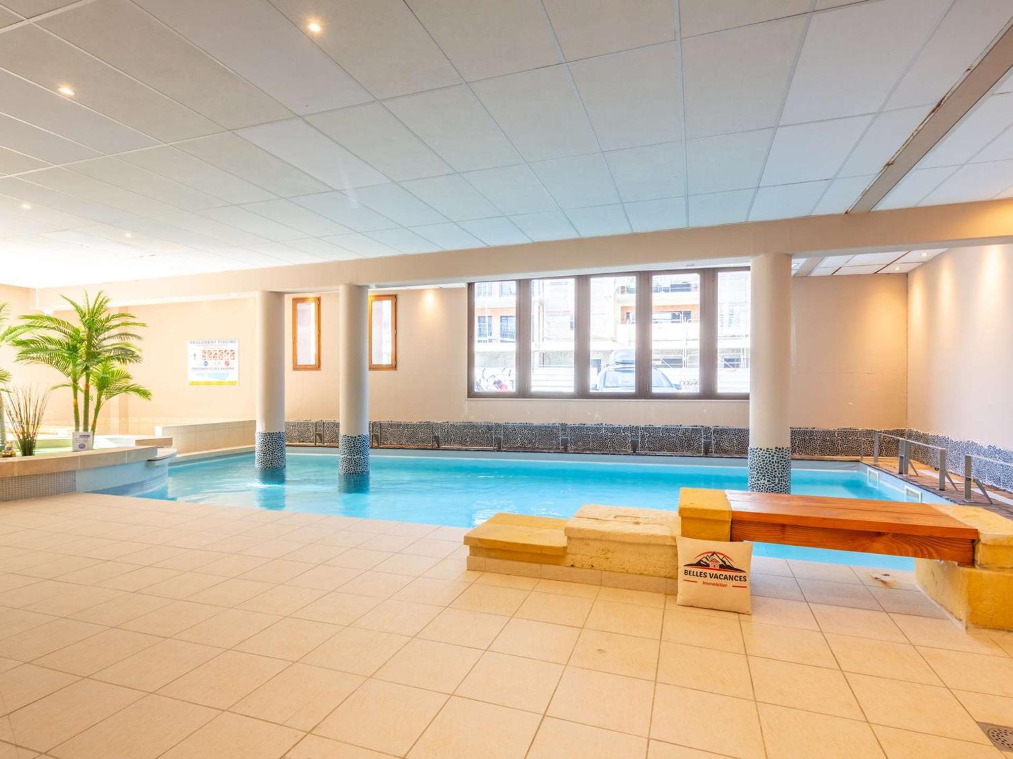 Appartement 10 Pers Avec Piscine, Sauna Et Parking En Centre-Ville De Saint-Lary-Soulan - Fr-1-296-394 Dış mekan fotoğraf